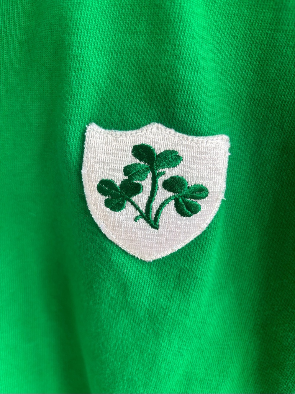 Total Rugby Ireland Youth Size 12 Rugby Shirt Green‎ Shamrock Long Sleeve Irish - Picture 4 of 7